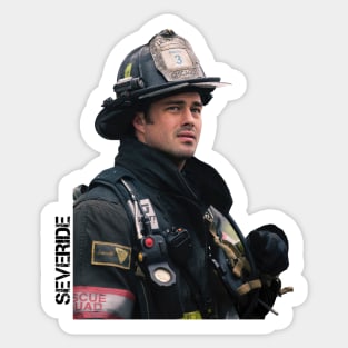 CHICAGO FIRE - KELLY SEVERIDE - TAYLOR KINNEY Sticker